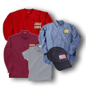 Caps, Crewneck Sweatshirts, Denim Shirts and Polos.