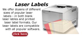Laser labels: Design laser labels online using our laser label design templates